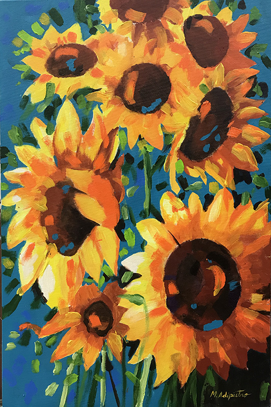 Girassis - 40 x 60 - AST - 2019